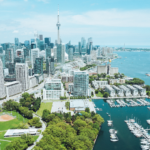 Graph showing the average house price trends in Toronto, Ontario over time.
