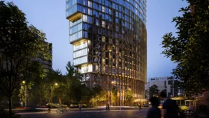 The market for luxury condominiums in Toronto.